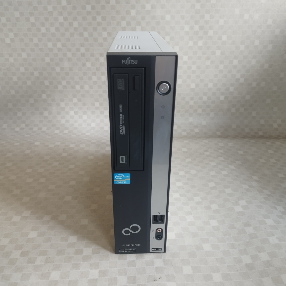 341130n★Windows XP,Vista,7,8,10 OS選択可 富士通 ESPRIMO D581/DX Core i5-2400/メモリ4GB/HDD250GB/シリアル/パラレル/リカバリー作成拍卖