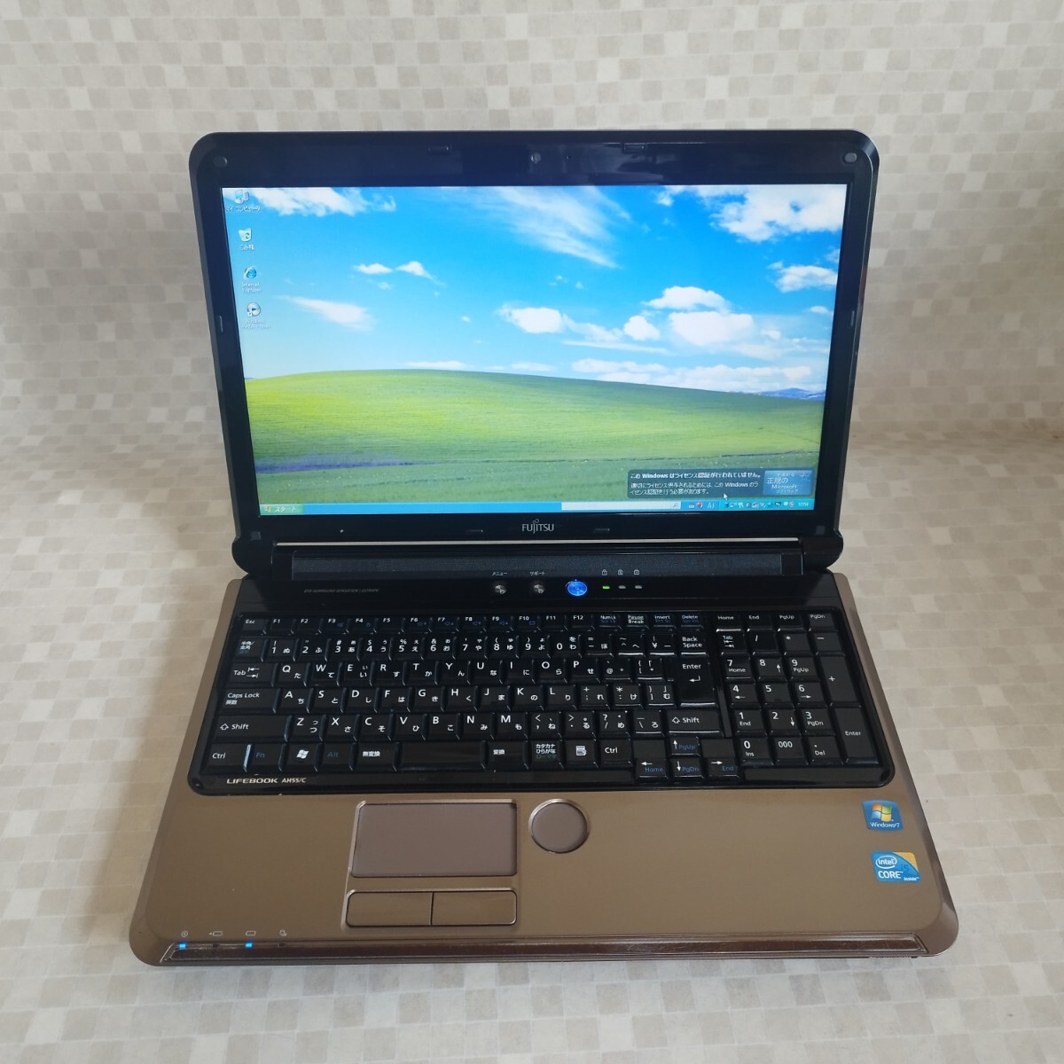 341131a★Windows XP,Vista,7,10OS選択可 15.6” 1366x768 富士通 LIFEBOOK AH55/C Core i5-M560 2.67GHz/メモリ4GB/HDD500GB/HDMI/無線拍卖