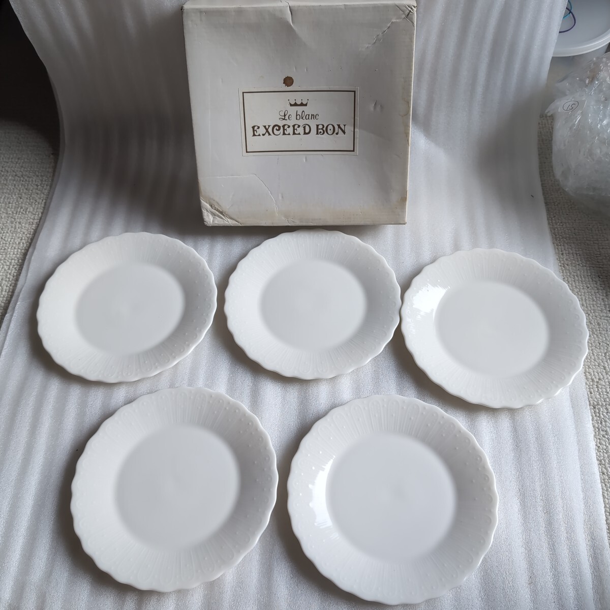 ●未使用品●EXCEED BON■16cmパン皿セット■2拍卖