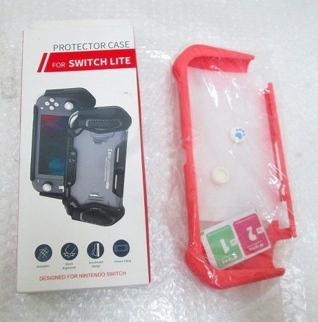 PK25493U★LEYUSMART★SwitchLite用プロテクターケース★ピンク★未使用品★拍卖
