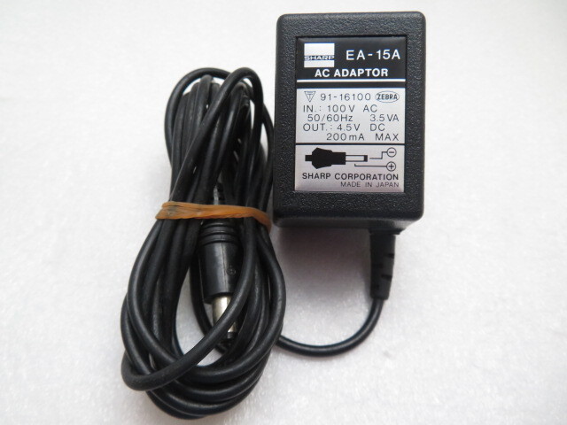 AD36377★シャープ SHARP★ACアダプター★EA-15A★保証付!即決!拍卖