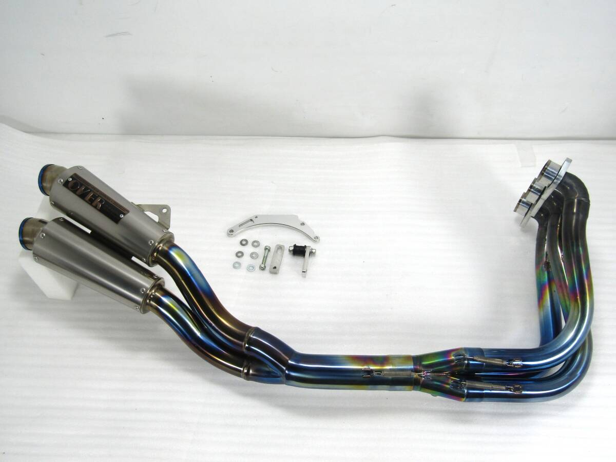 ●●●美品!トライアンフ スピードトリプル/R OVER Racing チタンフルEX、2テールチタンサイレンサー!拍卖
