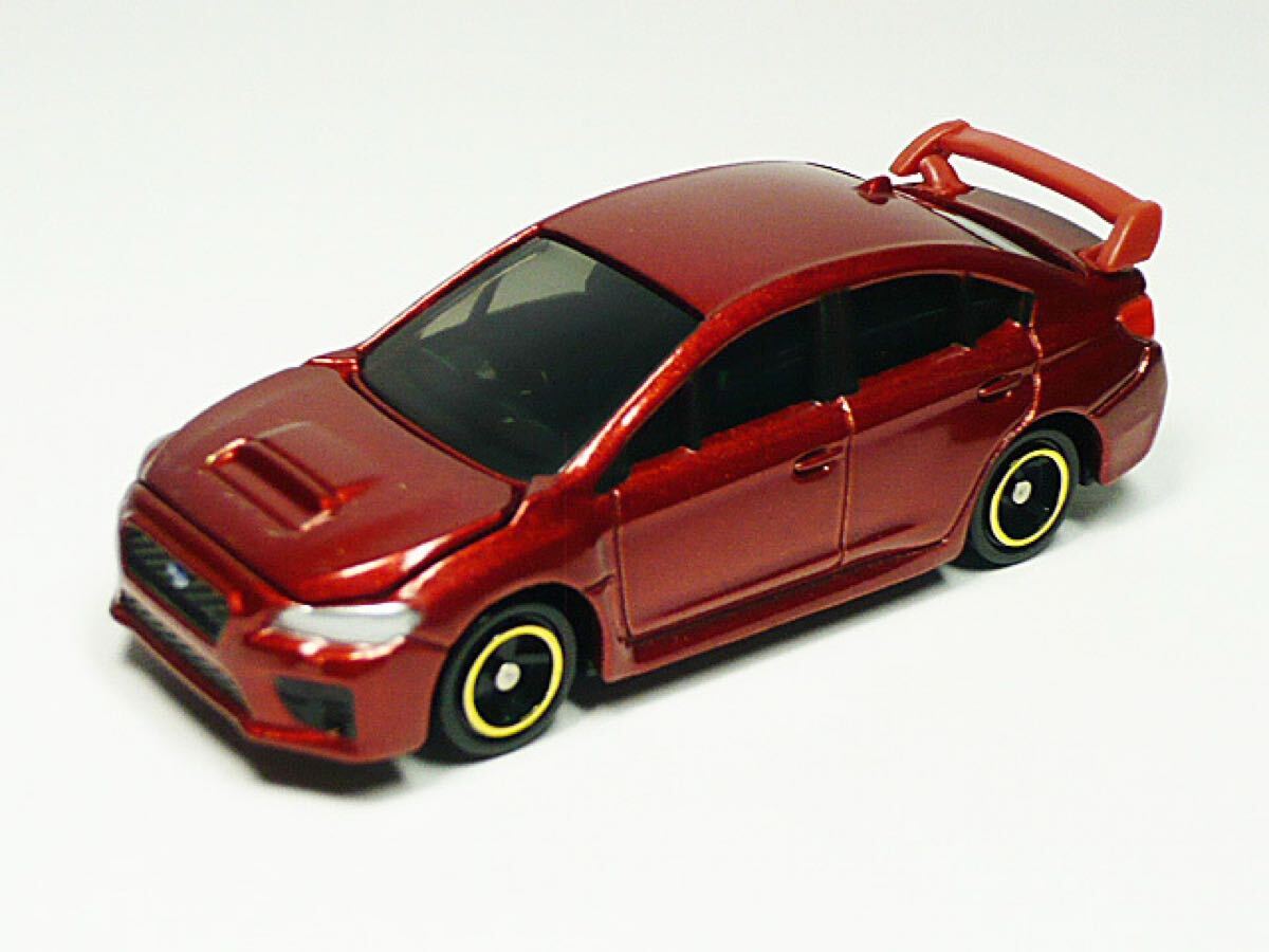 ■トミカ■№112 スバル WRX STI Type S(ワインレッド)赤色 SUBARU WRX拍卖