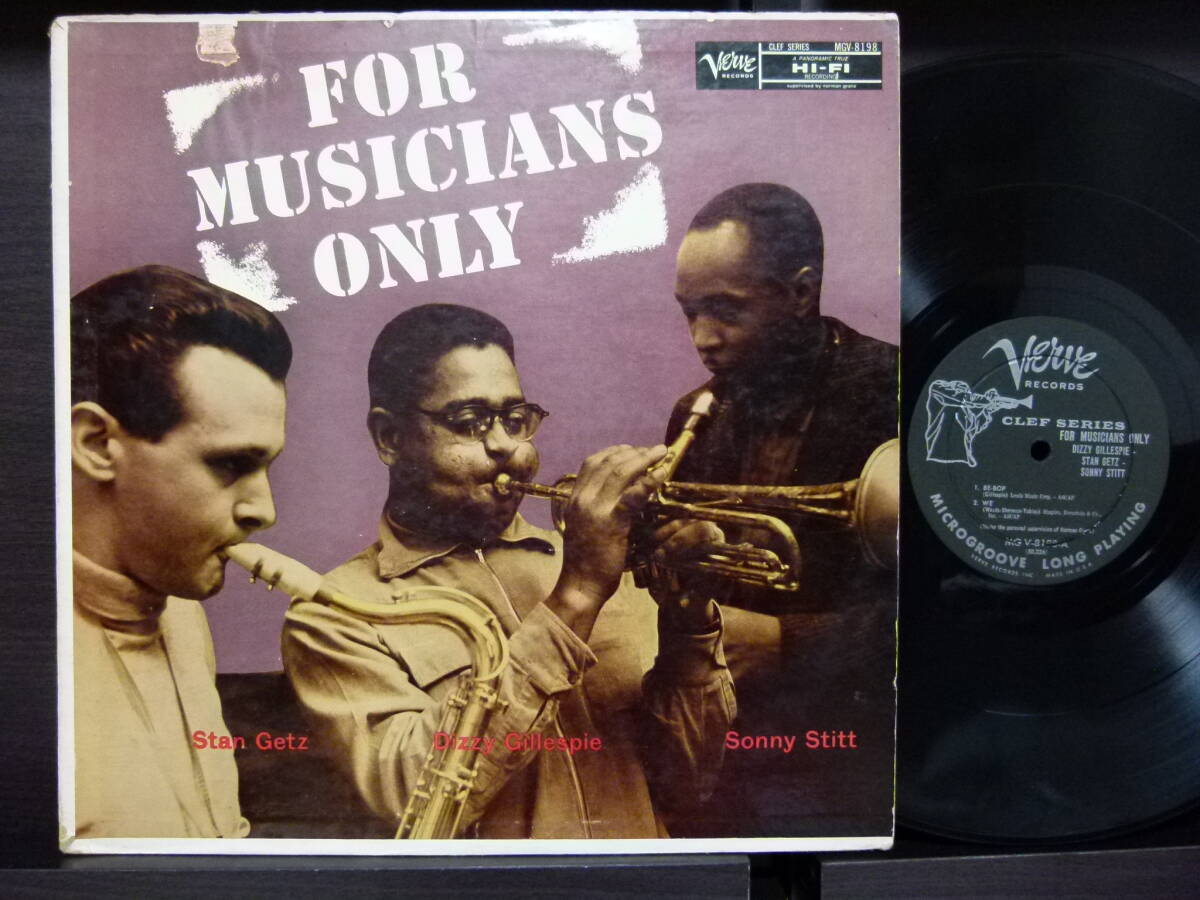 ■激レア■美盤深溝■STAN GETZ■FOR MUSICIANS ONLY■拍卖
