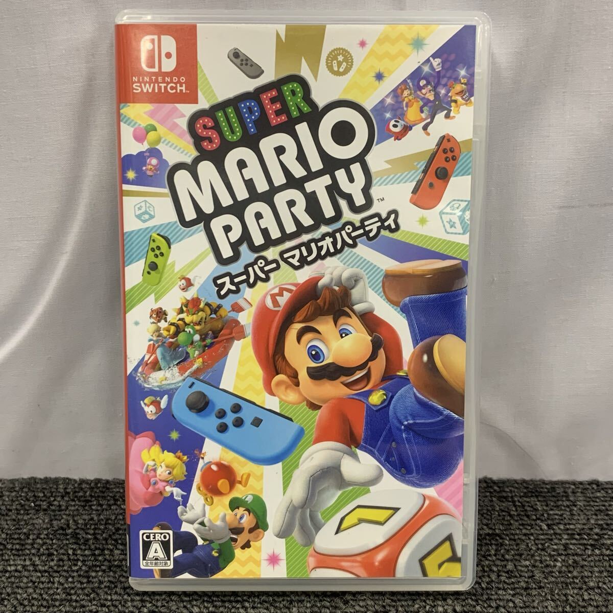 $【売り切り】Nintendo Switch用ソフト スーパーマリオパーティ SUPER MARIO PARTY CERO A拍卖