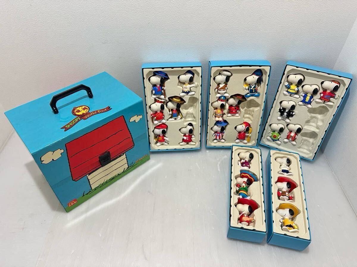 D(0611t4) SNOOPY Word Tour スヌーピー ワールドツアー フィギュア キャラクター 24体 PEANUTS ピーナッツ マクドナルド限定 欠品あり拍卖