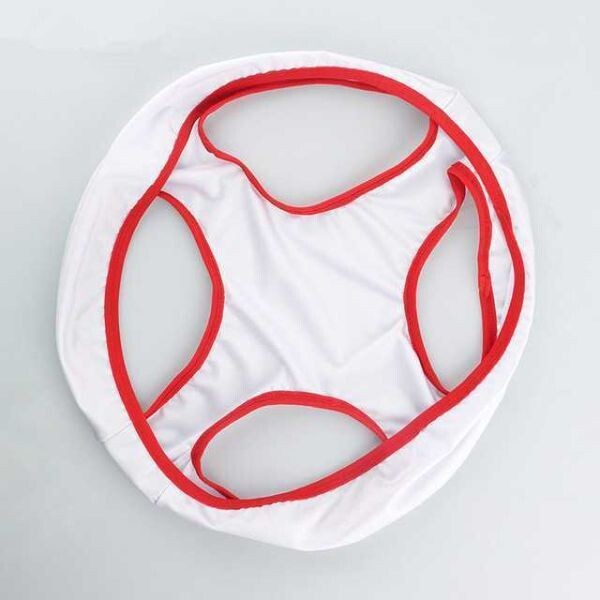 10-1 2人パンツ セクシーパンツ 二人パンツ 二人用パンツ 下着 男女兼用 おもしろグッズ ビッグサイズ コスプレ 赤 白 紅白 ペア カップル拍卖