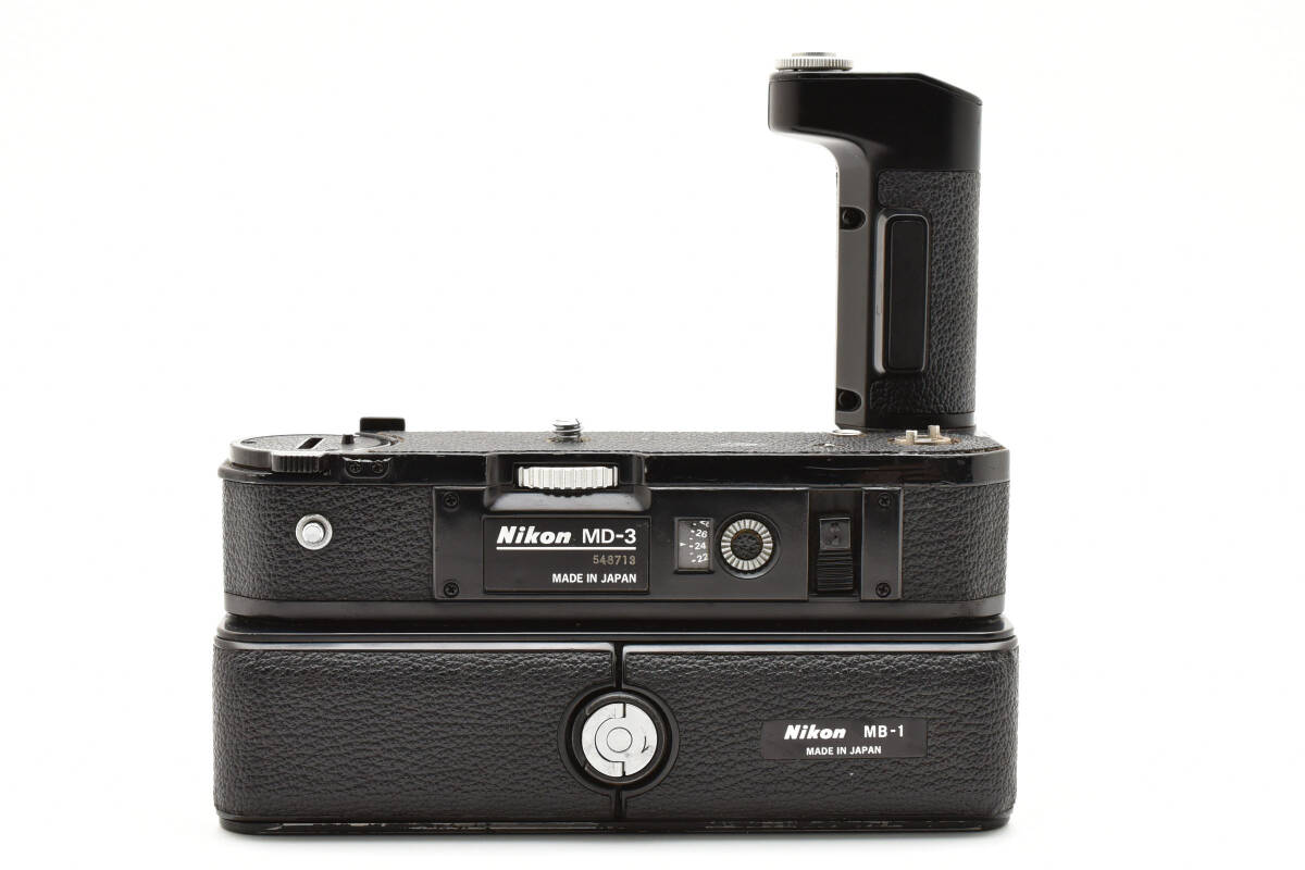 【1円スタート!!】 ★大特価品★ Nikon ニコン MOTOR DRIVE MD-3 MB-1 モータードライブ Nikon F2用 現状品/ジャンク品 #2866拍卖