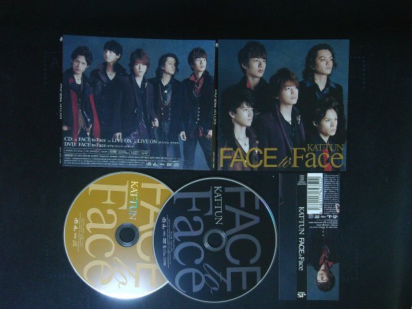 FACE to Face CD DVD 初回限定盤 KAT-TUN 即決 送料200円 712拍卖