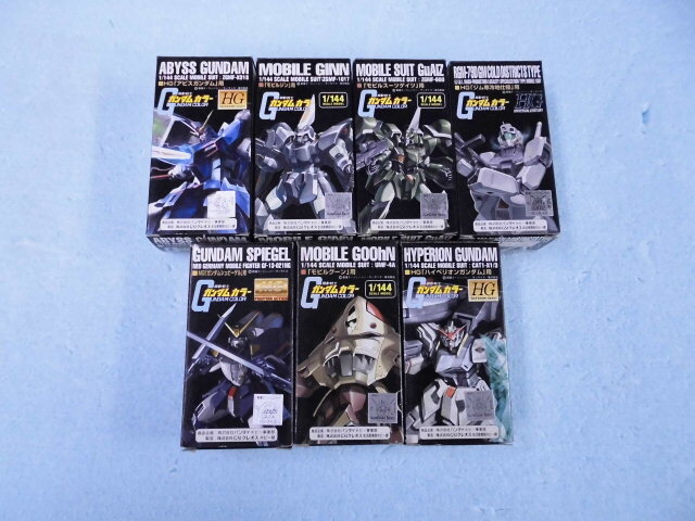 ジャンク扱い GSIクレオス ガンダムカラー 7種セット拍卖