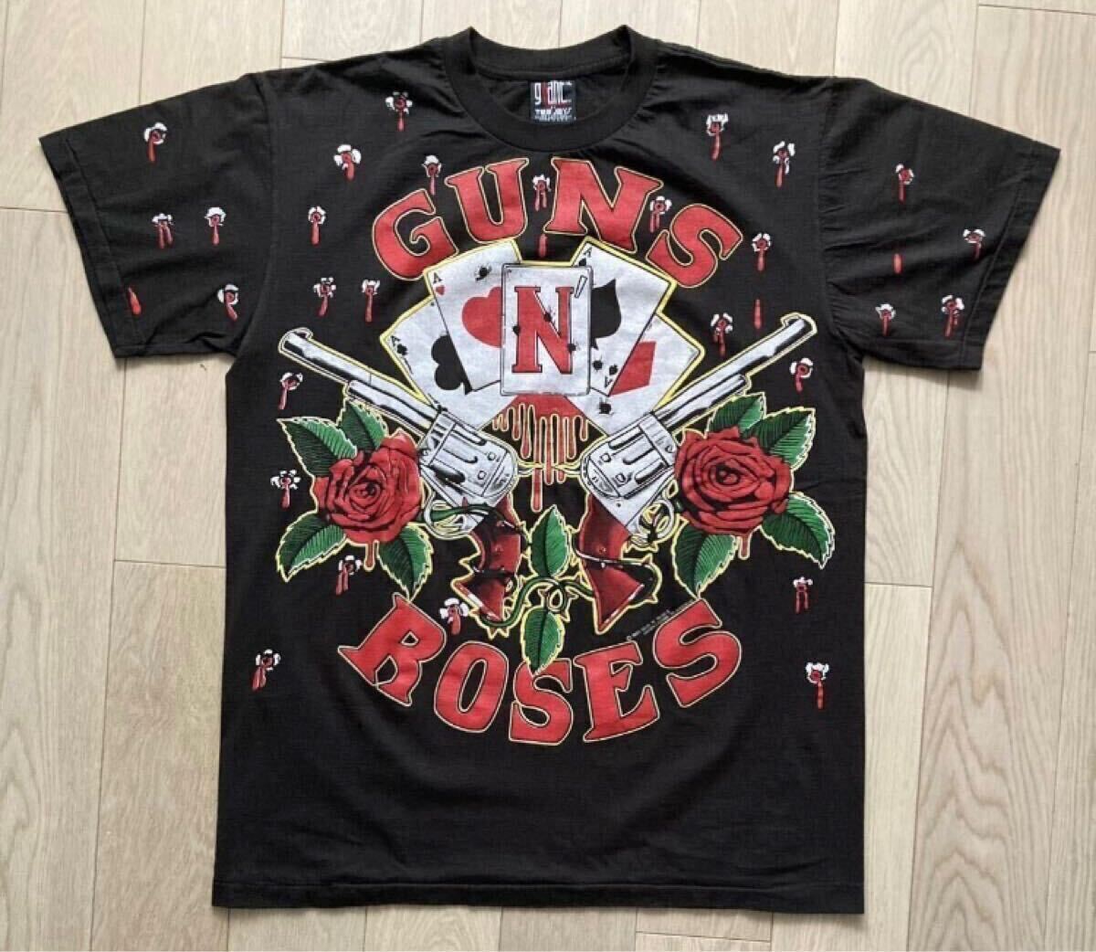 ガンズアンドローゼズ Tシャツ XL GUNS N ROSES TEE SHIRT バンド 古着拍卖