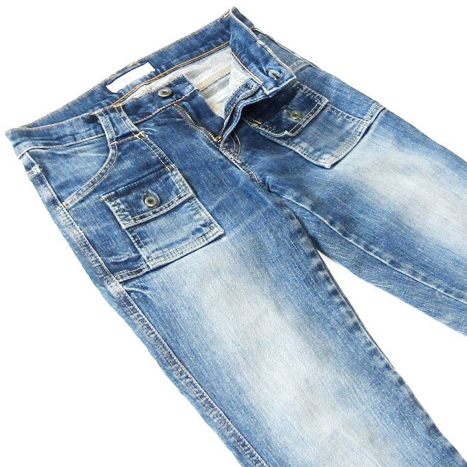 D.M.Gドミンゴ▼ストレッチテーパードデニム▼SSサイズ▼ウエスト約72cm拍卖