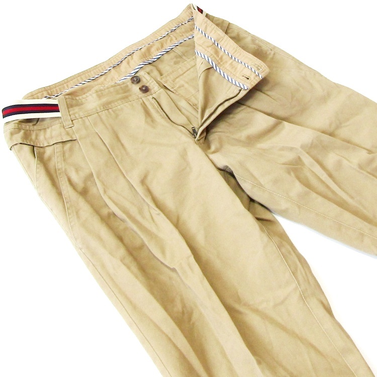 earth music&ecologyアースミュージックアンドエコロジー▼タック入りチノパン▼Lサイズ▼ウエスト約84cm拍卖