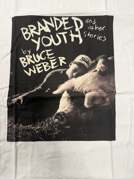 ブルースウェーバー フォト Tシャツ Lサイズ ブランデッドユース拍卖