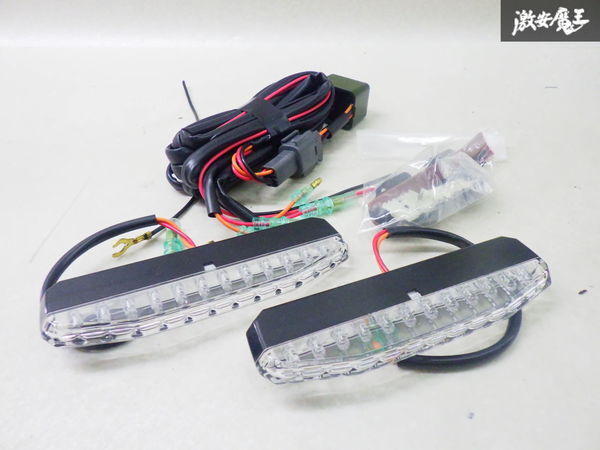 【未使用】ICHIKOH デイライト LED デイタイム ランプ 青色 ブルー VDT13-12BKI 棚2P10拍卖