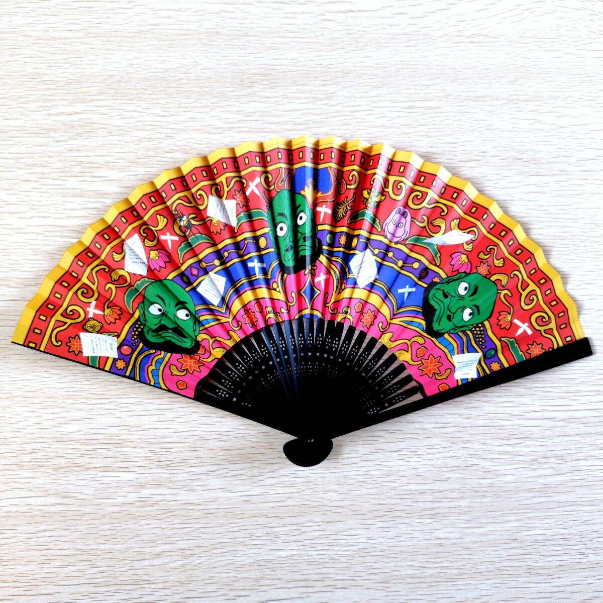 【送料無料】ジブリパーク ジブリの大倉庫限定 名古屋扇子/にせの館長室拍卖