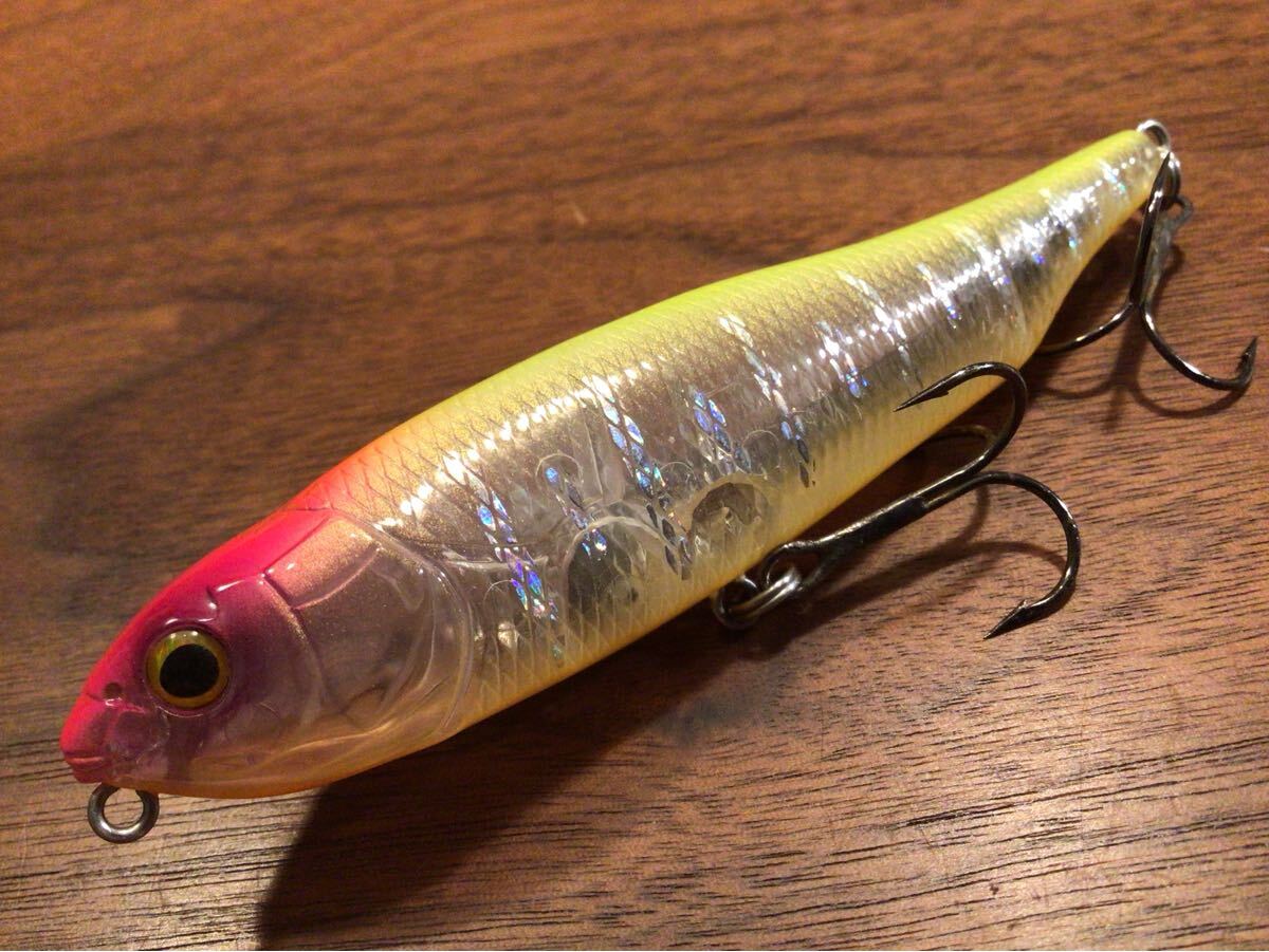 Y★超美品★Megabass メガバス GIANT DOG-X ジャイアントドッグエックス「HACHIRO REACTION」ペンシルベイト拍卖