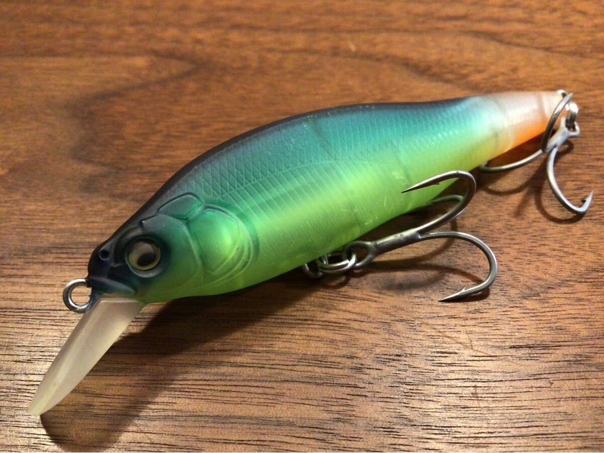 ★美品★Megabass メガバス X-80SW LBO エックスハチマルSW LBO「MAT LIME」ソルトウォーター ミノー拍卖