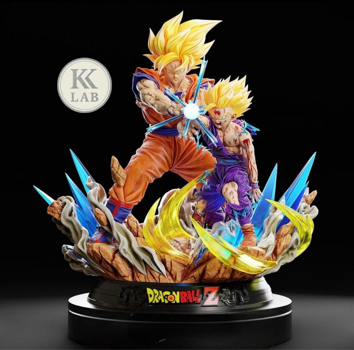 ドラゴンボール 孫悟空 孫悟飯 フィギュア ガレージキット ガレキ 未塗装未組立拍卖