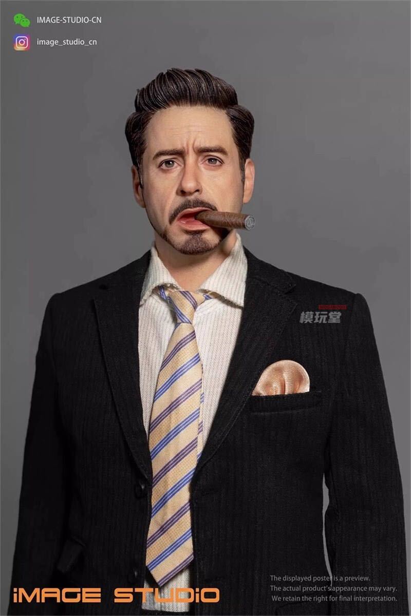IMAGE STUDIO 1/6 アイアンマン トニースターク カスタムヘッド 未開封新品 IM001 Tony Stark Custom Head 検) ホットトイズ マーク 4 6拍卖
