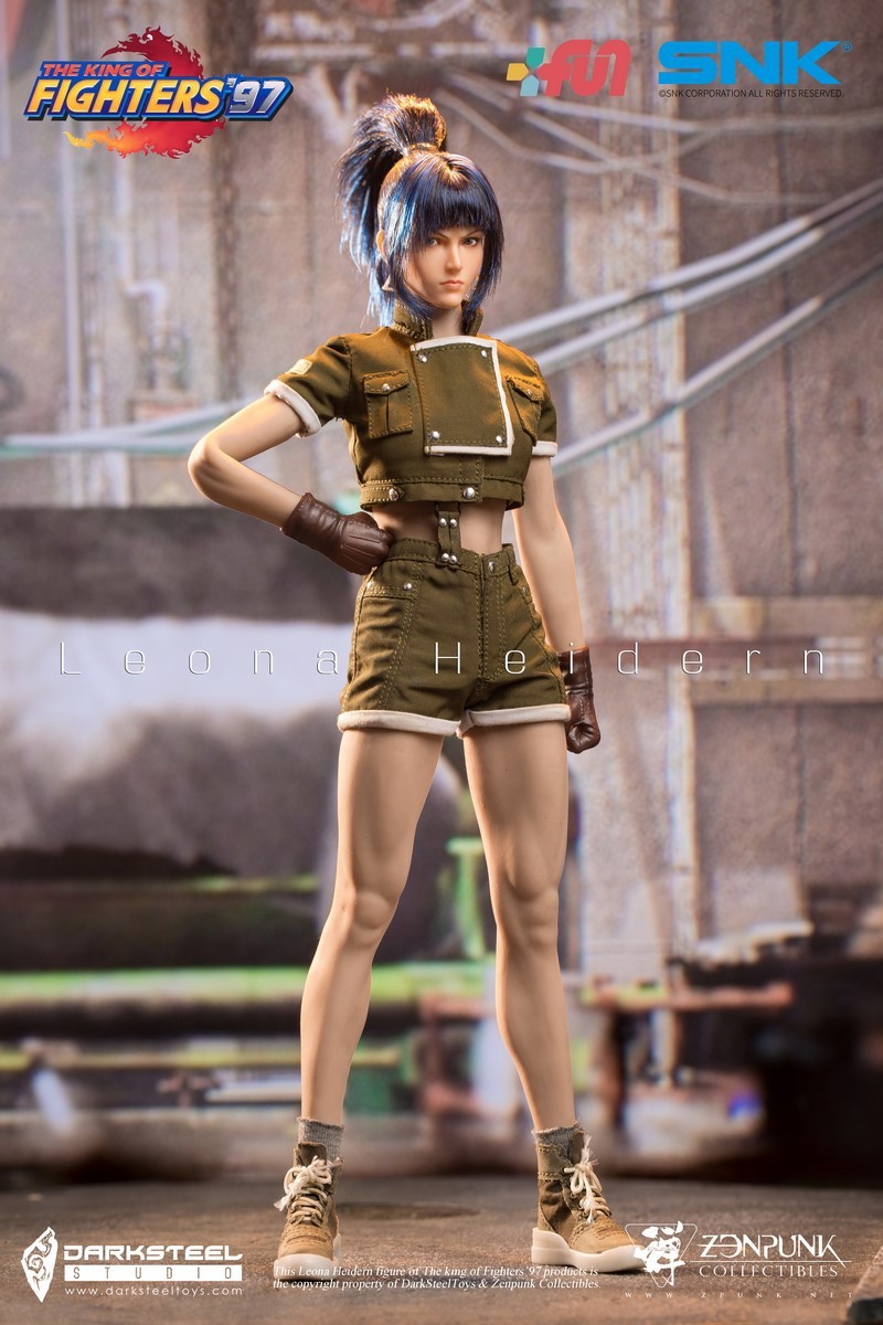 DarkSteel Toys × ZenPunk 1/6 SNK レオナ ザ キング オブ ファイターズ 97 未開封新品 DSA-002 KOF97 Leona 検)ホットトイズ WORLDBOX拍卖
