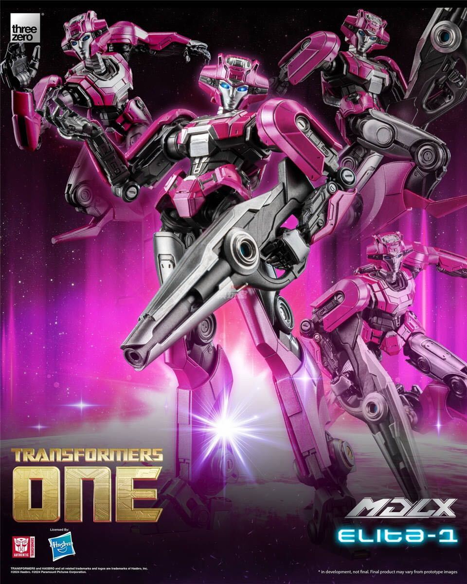 threezero MDLX トランスフォーマー / ONE エリータ-1 未開封新品 3Z0850 Transformers One - ELITA-1 武器 オプティマスプライム 利用可拍卖