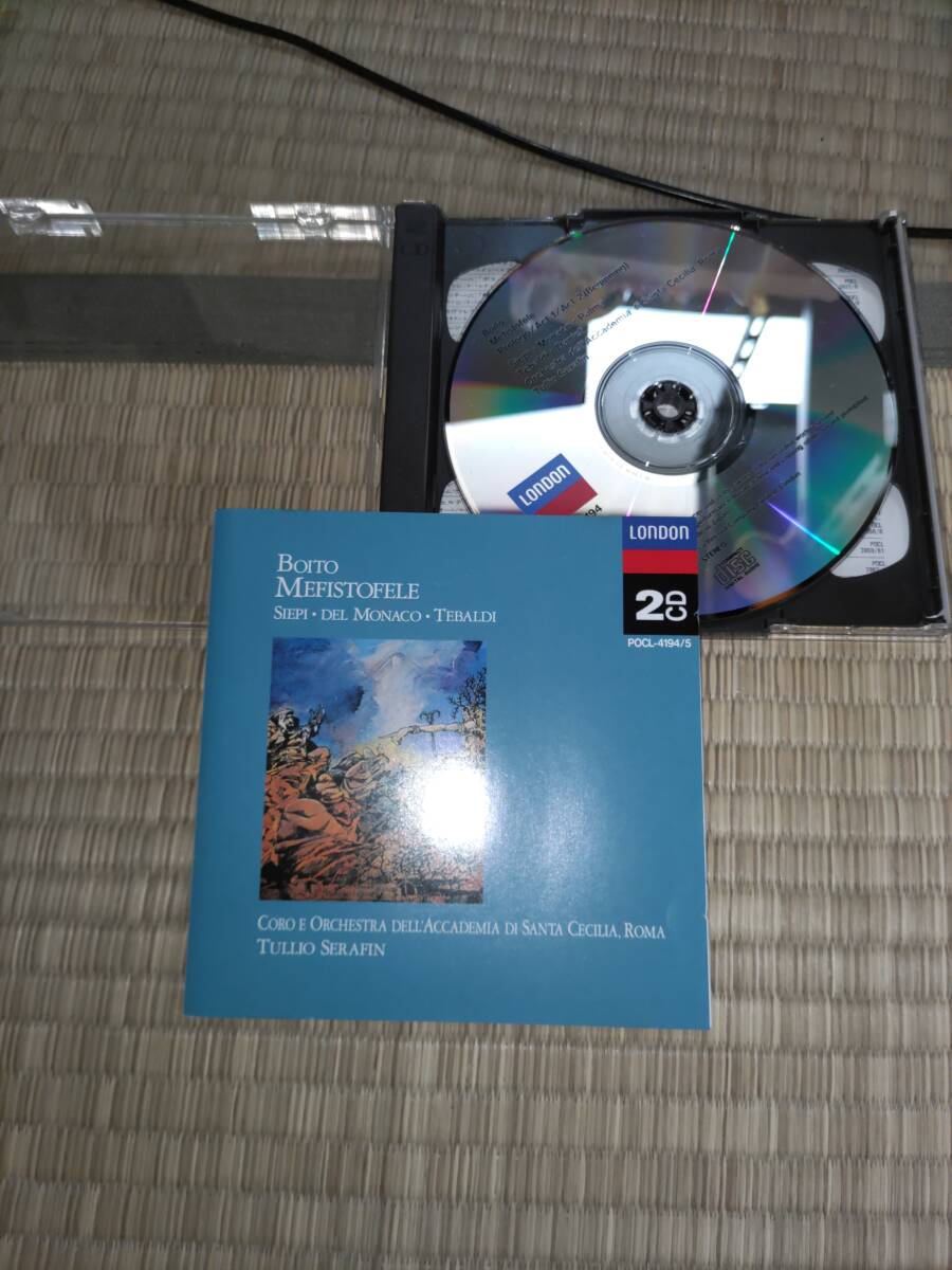 ボーイト Boito Tebaldi テバルディ Monaco :Mefistofele メフィストーフェレ 名作拍卖
