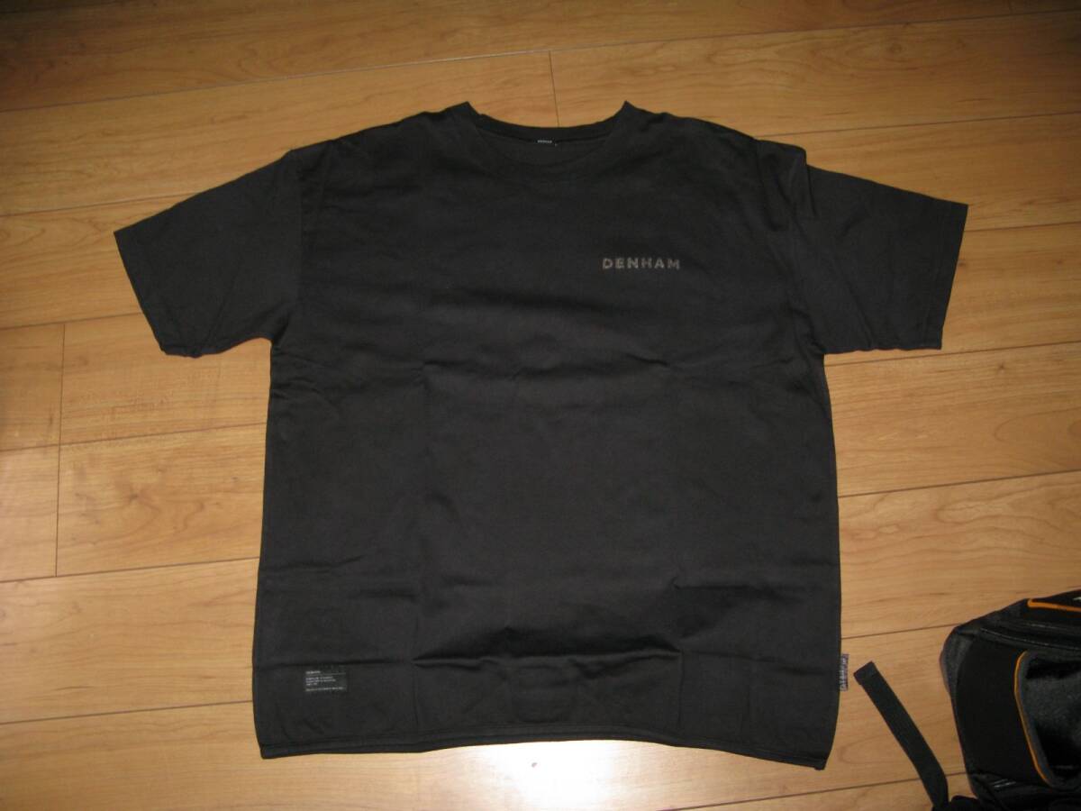 DENHAM デンハム Tシャツ ブラック② XL拍卖
