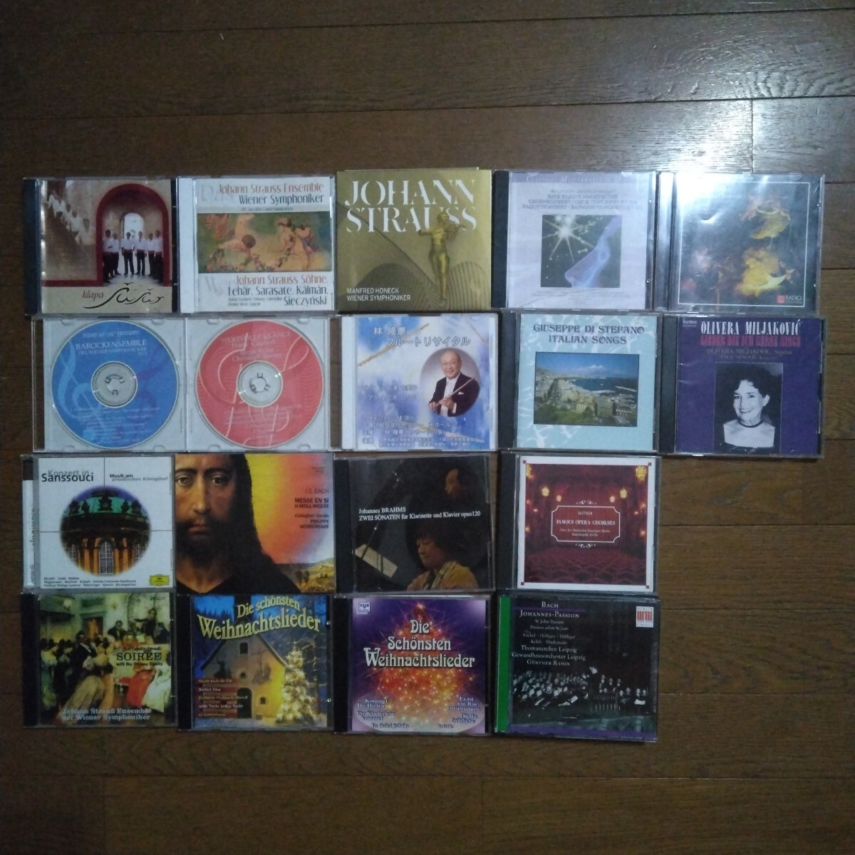 クラシック CD バッハ ブラームス ヨハン・シュトラウス モーツァルト オリヴェラ・ミリャコヴィッチ オペラ 拍卖