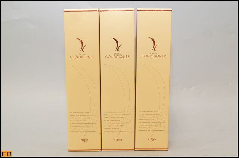 税込◆未開封◆エリナ コンディショナー 3本 300ml ERINA CONDITIONER-K9-9603拍卖