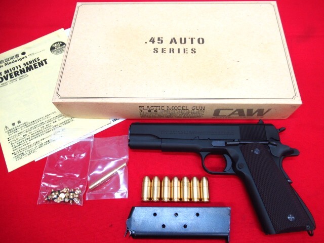 箱にSPGシール有り CAW クラフトアップルワークス M1911 ガバメント モデルガン 管理7KH0707B-C5拍卖