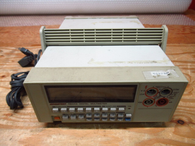 アドバンテスト R6441A デジタルマルチメータ 管理F0718B-I01拍卖
