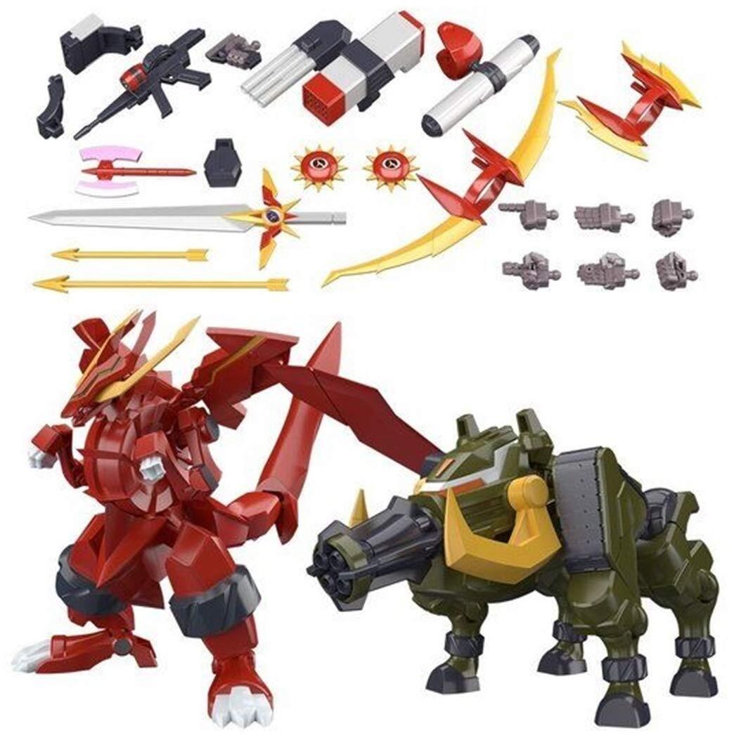 【中古】スーパーミニプラ GEAR戦士電童 フルアーマー電童オプションパーツ&ガトリングボア&ドラゴンフレアセット (キャンディオンライン拍卖