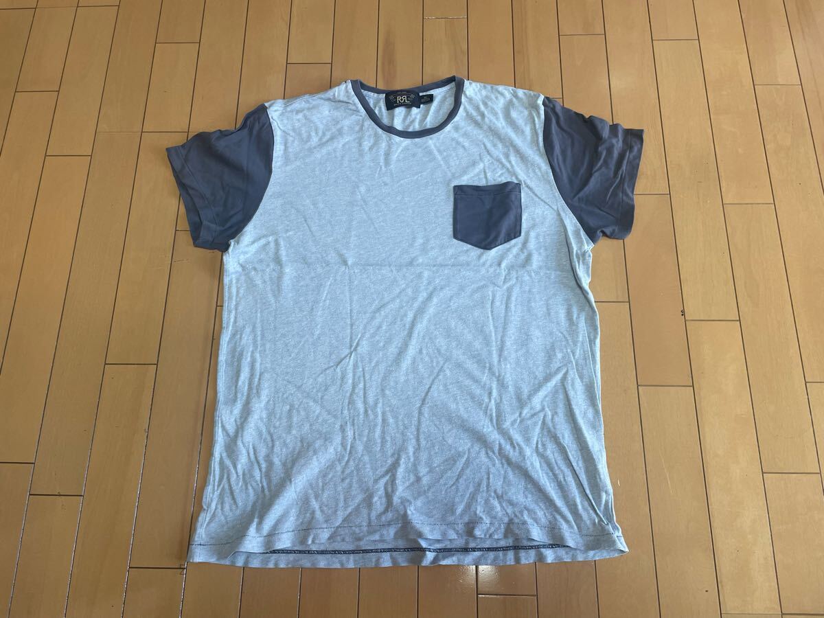 ダブルアールエル Tシャツ中古 ポケティー XL180/112A拍卖