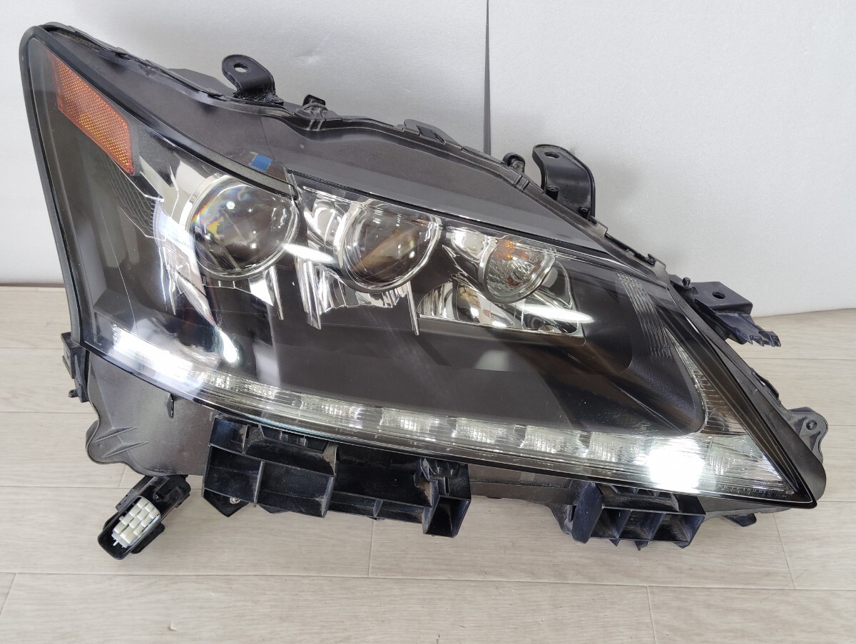 レクサス 純正 GRL10 GWL10 10 GS LED ヘッドライト ヘッドランプ 右 右側 運転席 KOITO 30-386 打刻:10 管理2500900拍卖