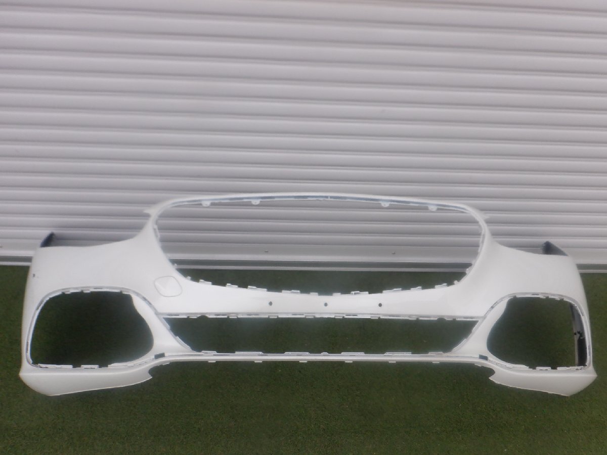 ベンツ純正 W223 Sクラス フロントバンパー ホワイト A2238852900 m-25-7-99拍卖