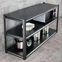 キッチンラック着床3段電子レンジ収納棚多機能オーブンラック家庭用収納棚拍卖