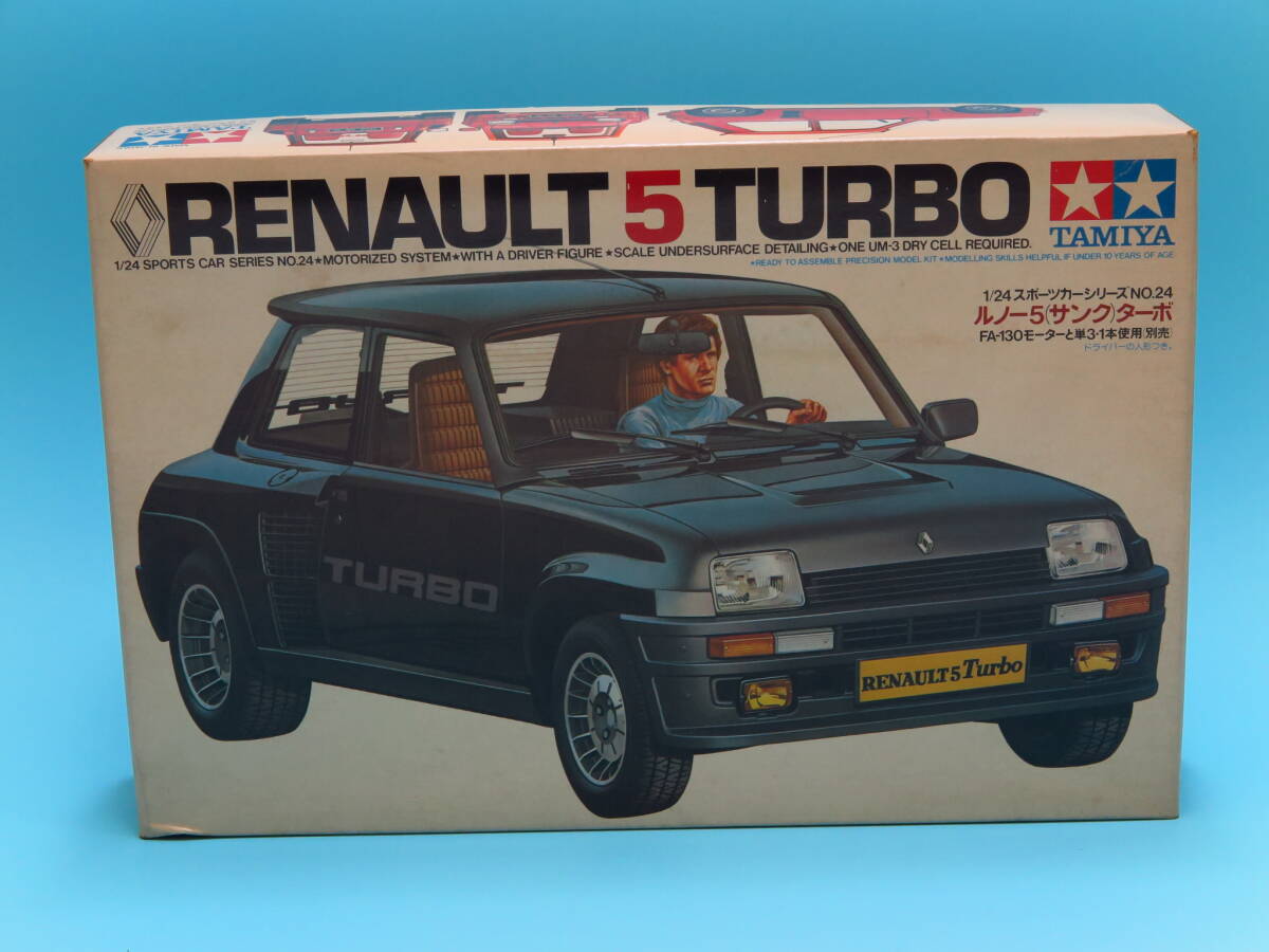 TAMIYA 田宮模型 1/24 RENAULT 5 TURBO ルノー5(サンク)ターボ拍卖