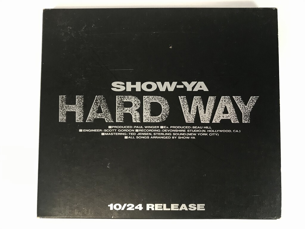 TQ171 SHOW-YA / HARD WAY 【CD】 0327拍卖