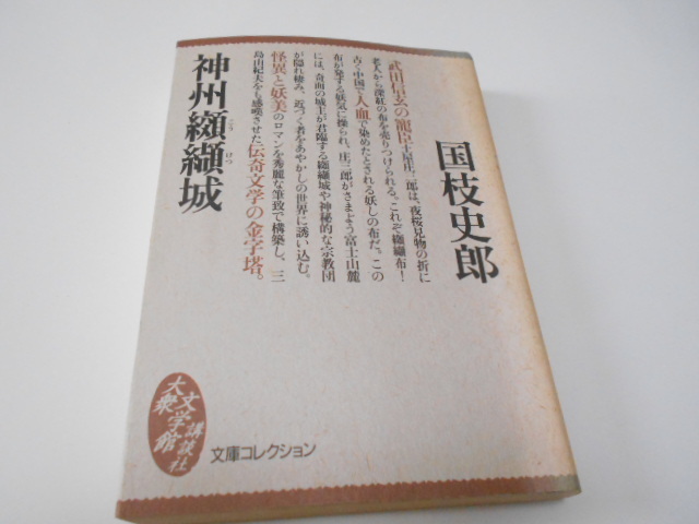★講談社 大衆文学館 文庫コレクション 『神州纐纈城』 国枝史郎拍卖