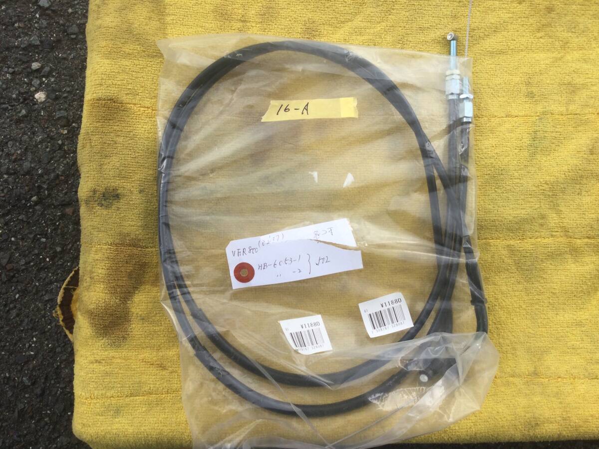 VFR800 02~07 純正 スロットルワイヤーセット 新品拍卖
