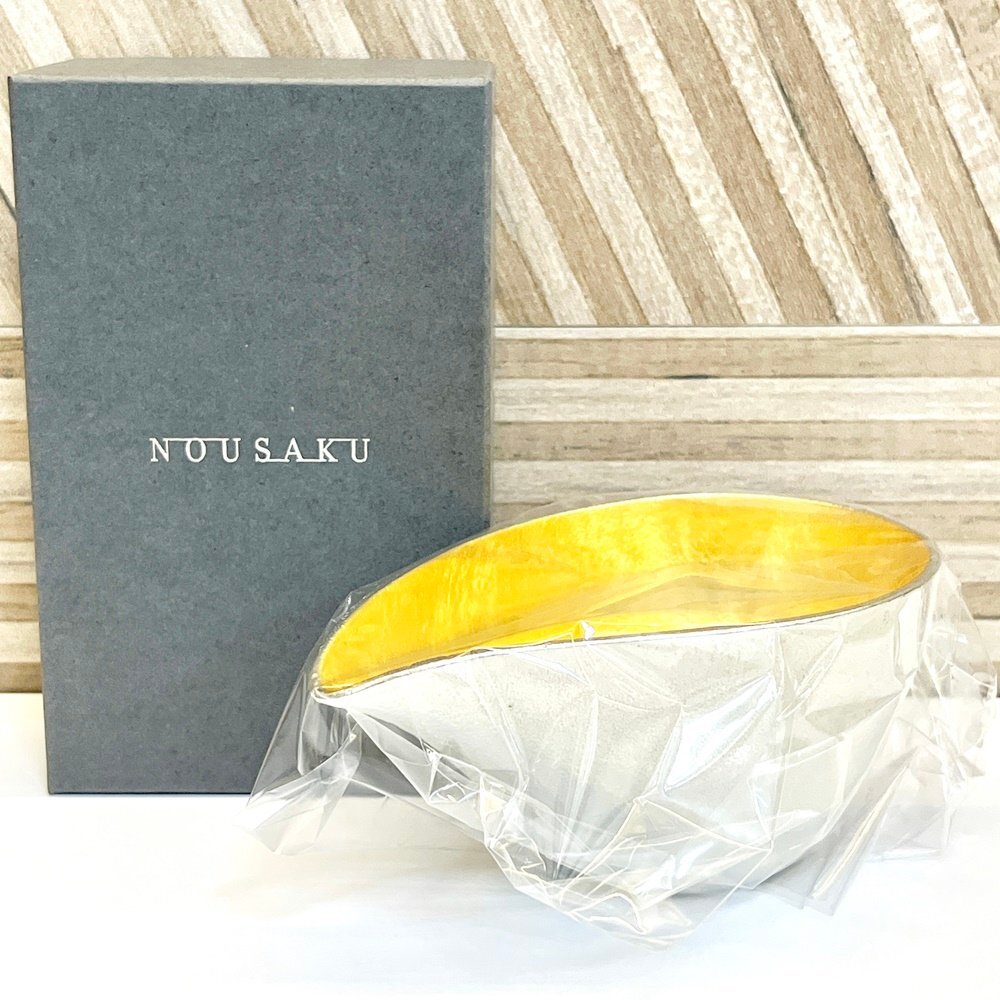 rm) 【未使用保管品】 能作 NOUSAKU 片口-小 金箔 ピッチャー Sake Pitcher-S 511220 酒器/食器 工芸品 錫製拍卖