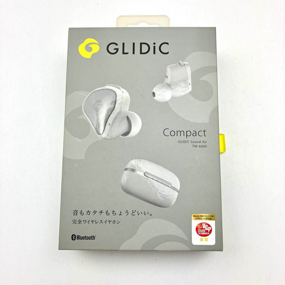 A)GLIDIC ワイヤレスイヤホン Bluetoothイヤホン TW-6000 未使用品 オーディオ機器 家電 音響家電 ペールグレー拍卖