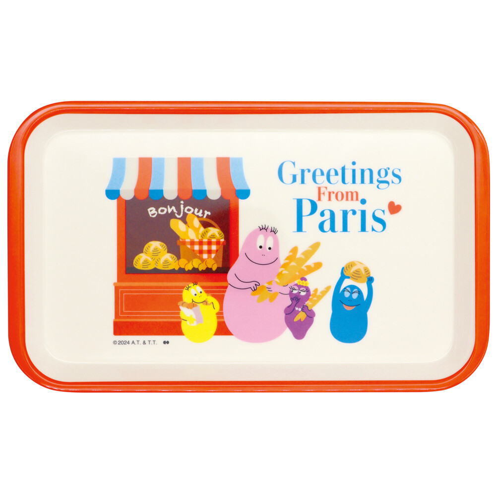 メラミントレイ(S)幅256×奥行155mmバーバパパBP PARIS SHOPPING-oonishi-BPJ-1400拍卖