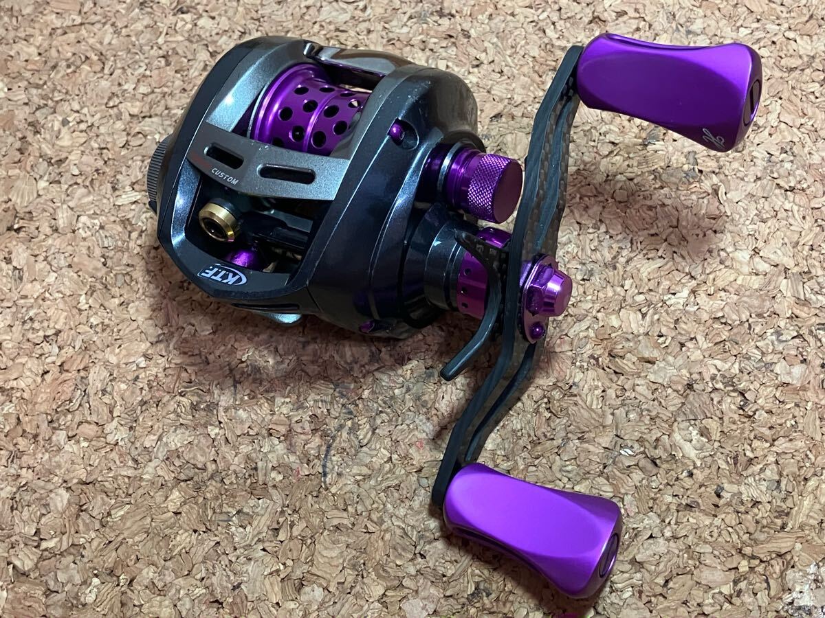 ★即決!稀少 カスタム ダイワ アルファス フィネスカスタム 105HL KTF KAHEN フィネス スプール 中古良品!DAIWA ALPHAS Finess Custom ★拍卖