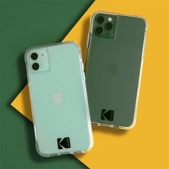 即決・送料込)【Kodakケース】Kodak iPhone 12/iPhone 12 Pro 共用 Clear Case with Logo拍卖