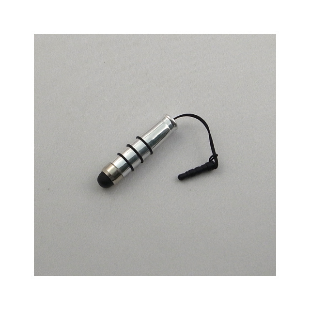 即決・送料込)【イヤホンジャックに差し込み可能なスタイラス】GauGau Capacitive Touch Stylus3 mini Metallic Silver拍卖