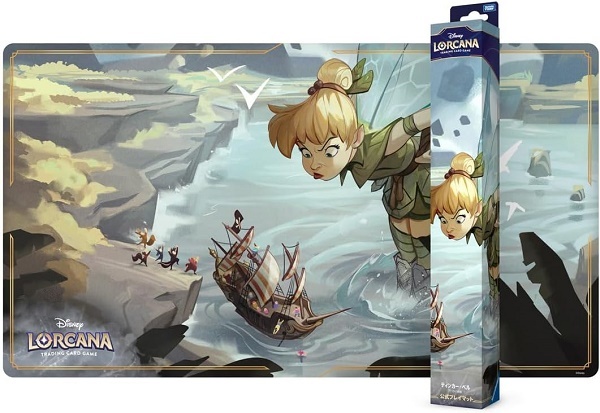【新品】ディズニー・ロルカナ・TCG 日本語版 公式プレイマット 「ティンカー・ベル でっかい妖精」拍卖