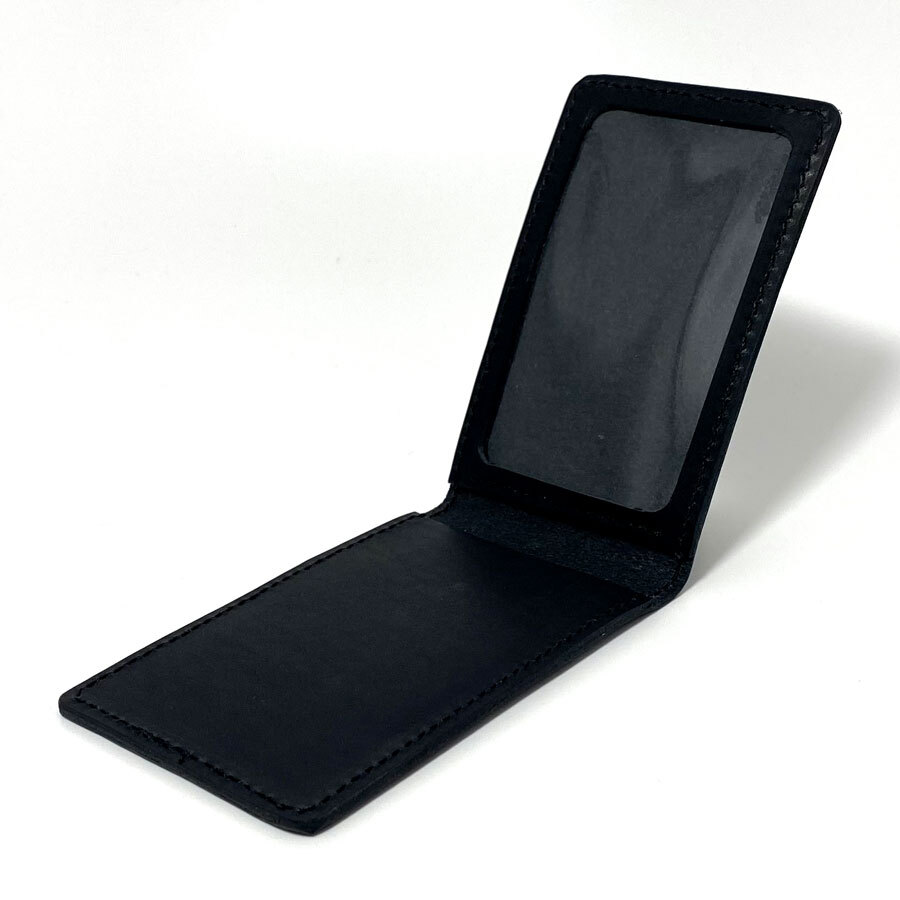 レザー 免許証入れ カードケース 定期入れ パスケース ライセンス 手作り 牛革 本革 ヌメ革 ブラック拍卖