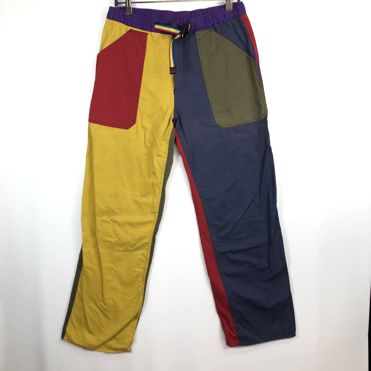 CHUMS(チャムス) Twill Bakers ベイカーパンツ ボトム XLサイズ コットン クレイジーカラー CH03-0588拍卖